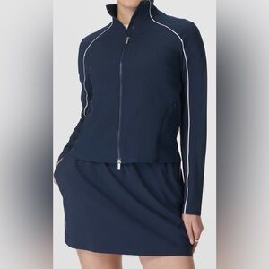 NWT! Sweaty Betty! ' AnyTime' Explorer Zip-Up Jacket and Skirt Skirt Set!